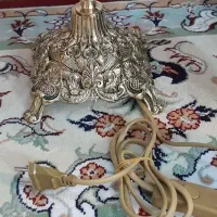 یک جفت چراغ برقی کنارسالنی|چراغ خواب و آباژور|قرچک, پارس سرام|دیوار