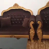 مبل سلطنتی ۱۳ نفره|مبلمان خانگی و میز عسلی|سلماس, |دیوار