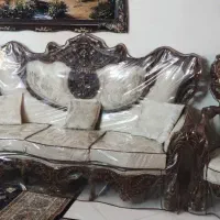 مبل استیل ۹ نفره|مبلمان خانگی و میز عسلی|تهران, هاشم‌آباد|دیوار