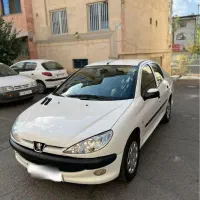 ۲۰۶ sd v8 سفید مدل۹۶|خودرو سواری و وانت|شهر ری, دولت‌آباد|دیوار