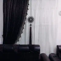پرده به همراه والان و کتیبه