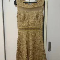 لباس مجلسی طلایی