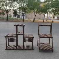 استند چوبی گل