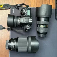 پکیج لنز و دوربین nikon d750