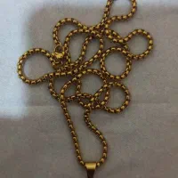 چند عدد زنجیر و پلاک استیل و خاص به شرط رنگ ثابت|بدلیجات|کاشان, باغ ماجد|دیوار