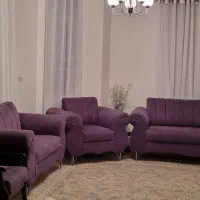 مبل نو پارچه مخمل|مبلمان خانگی و میز عسلی|شیراز, انجیر|دیوار