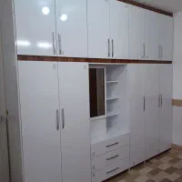 کابینت طراحی اجرا مصنوعات چوبی دکوراسیون داخلی|جاکفشی، کمد، دراور|لنجان, |دیوار