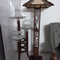 آباژور و میز ست