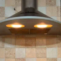 هود مدل شومینه ای  تازه سرویس شده|هود|رشت, رشتیان|دیوار