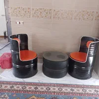 صندلی بشکه ای مناسب برای کافه و خونه باغ