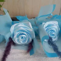 شاخه گل روبانی|گل مصنوعی|ماهدشت, |دیوار