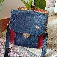 کیف چرم طبیعی دست دوز