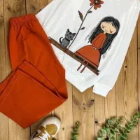 بلوز شلوار پنبه دورس