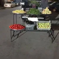 پایه آهنی برای میوه فروشی و سبزی فروشی