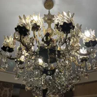 لوستر برنج با ضمانتنامه|لوستر و چراغ آویز|تهران, طرشت|دیوار