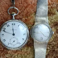 ساعت مچی و جیبی سوئیسی نقره