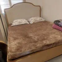 تخت خواب دونفره ۱۶۰سانت|تخت و سرویس خواب|تهران, مسعودیه|دیوار