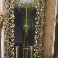 بوفه و ساعت برنز ست