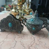 ۳عدد جادسمال کاغذی و ۴ عدد قندان