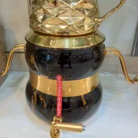 کتری قوری استیل شیر دار کف چدن طرح سنگی|قوری، کتری، قهوه‌ساز دستی|تهران, شوش|دیوار