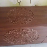 جا کفشی وآینه کنسول ام دی اف ترک کاملانو