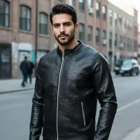 کاپشن های چرمی مردانه|لباس|بجنورد, |دیوار