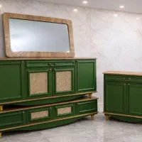 آیینه و کنسول و میز تلویزیون مدل نیلوفر|بوفه، ویترین، کنسول|تهران, شهید رجایی|دیوار