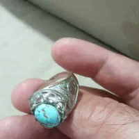 انگشتر فیروزه نیشابور و یه عددسنگ اصل|جواهرات|زابل, |دیوار