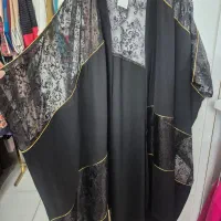 مانتو مجلسی مشکی ورق بزن