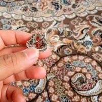 انگشتر عقیق ویاقوت