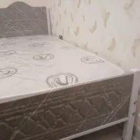 تشک طبی وتخت یک نفره فلزی|تخت و سرویس خواب|قم, باجک یک|دیوار