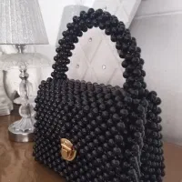 کیف مرواریدی مجلسی|کیف، کفش، کمربند|گرگان, |دیوار