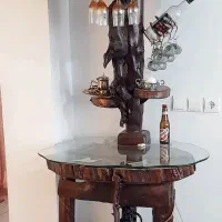 میز بار چوبی