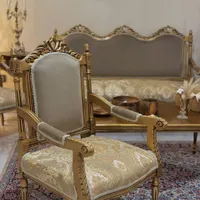 مبلمان تمام چوب مبل استیل خراطی|مبلمان خانگی و میز عسلی|تهران, اختیاریه|دیوار