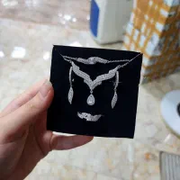 سرویس کامل (نقره)( با انگشتر عیار ۹۲۵)|بدلیجات|کرمانشاه, |دیوار