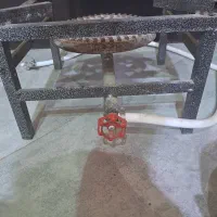 گاز تک شعله به همراه شیلنگ نو