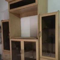 کمد و زیر تلویزیونی با دکوری