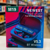 ایرپادM19 پاوربانک دار هنذفری بلوتوثی airpod