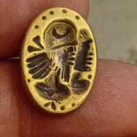 نشان ساسانی شاه و ملکه