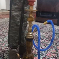 قلیان برنجی کامل تمام تجهیزات