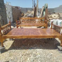 یک جفت تخت سنتی (رنگ و کیلر زده شده)
