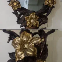 آینه کنسول ساعت