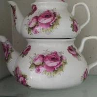 کتری و قوری چینی، فنجان