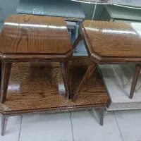 میز عسلی تمام چوب جلومبلی