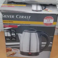 کتری برقی silver cerast|سماور، چای‌ساز، قهوه‌ساز|شیراز, بعثت|دیوار