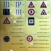بهترین سوالات ایین نامه رانندگی