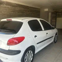 پژو ۲۰۶سفید تیپ دو مدل ۹۱ بدون رنگ نقد و اقساط