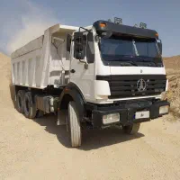 کامیون کمپرسی ده چرخ معاوضه با زمین یا منزل