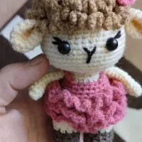 عروسک های بافتنی و اسکاج ولیف|صنایع دستی و سایر لوازم تزئینی|اصفهان, سرشبادران|دیوار