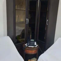 کتابخانه و ویترین|کتابخانه، شلف، قفسه‌های دیواری|تهران, مینای شمالی (مخبر)|دیوار